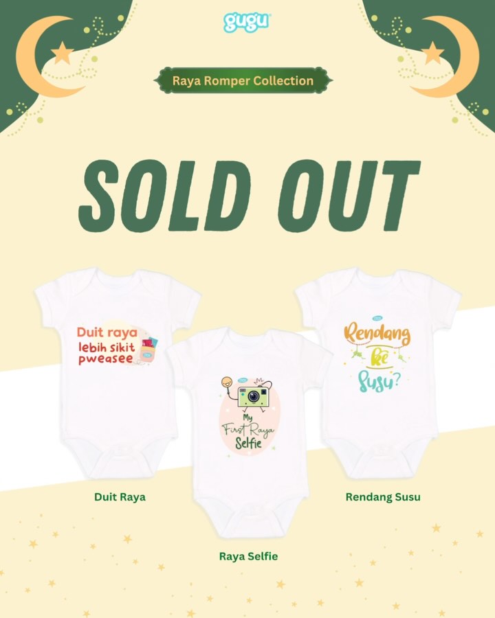 SOLD OUT! 

These 3 designs from our Raya Romper Collection are now sold out!  T…